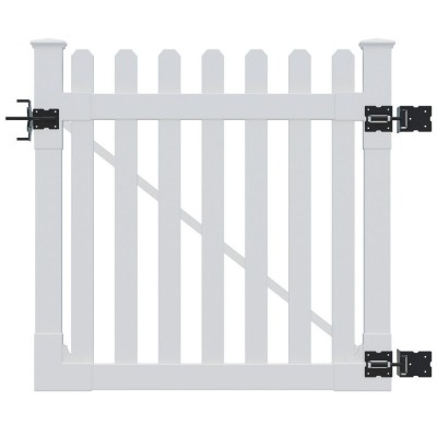 Privacy Designs Cheap Decorative Garden Plastic Vinyl Panel Fencing